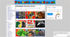 Desktop Screenshot of freeonlinegames2.co.uk
