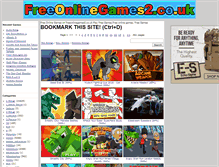 Tablet Screenshot of freeonlinegames2.co.uk
